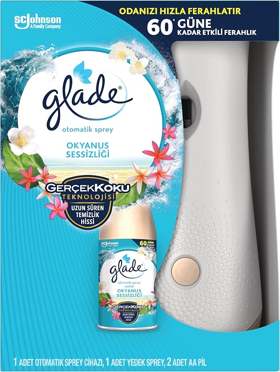 Glade Automatic Spray Device & Replacement Ocean Refreshment Spray 269 mL