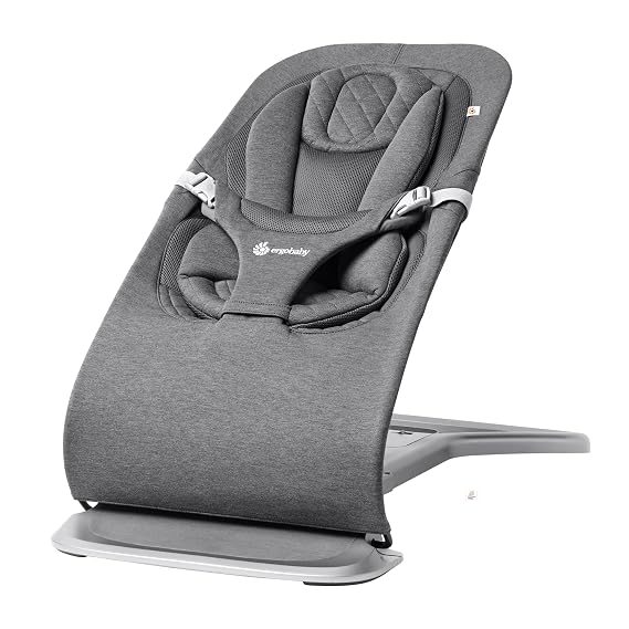 Ergobaby Evolve 3-in-1 Bouncer Seat for Babies and Toddlers 5.5-25 lbs