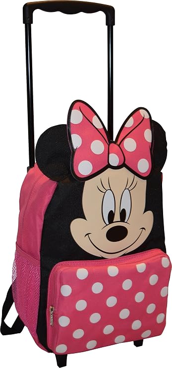 MINNIE Mouse 14" Softside Rolling Backpack