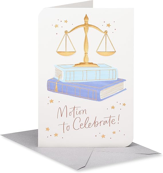 American Greetings Graduation Card for New Lawyer (Getting Your Law Degree)