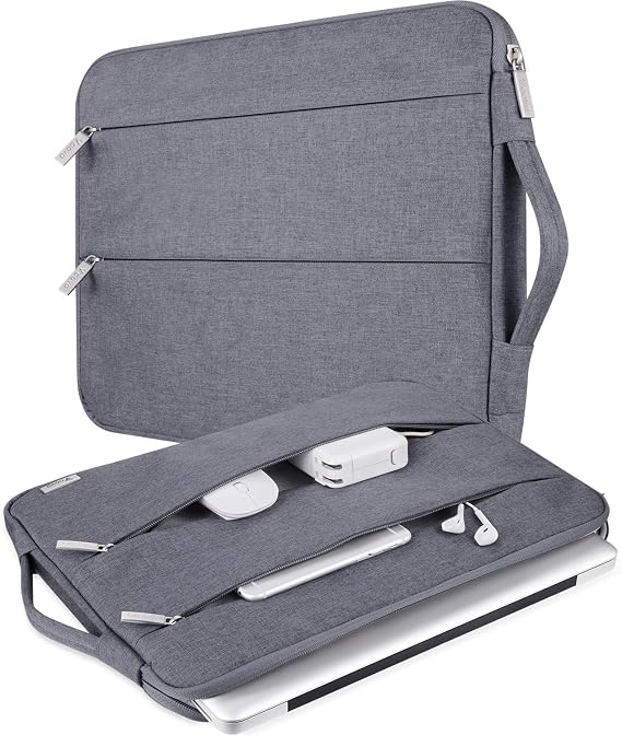 Voova 15.6-16 Inch Laptop Sleeve,MacBook Case,Laptop Case,Gray