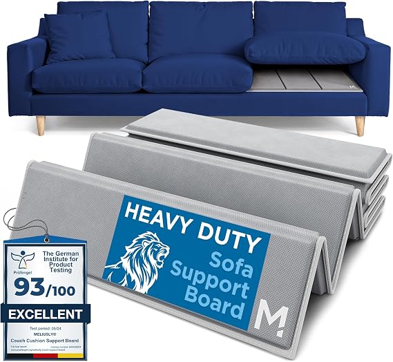 Couch Cushion Support Board for Sagging Sofa Cushions (24x72) | Deep Seat Support Under Cushions - Heavy Duty Wood Board for Loveseat & Sectional, for Sagging Couch and Sofa Seats