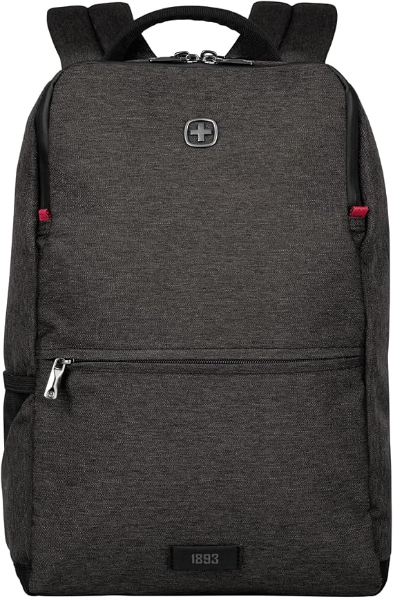 Wenger MX Reload dizüstü bilgisayar sırt çantası, tablet bölmeli, 14 inçe kadar dizüstü bilgisayar, 10 inçe kadar tablet, düzenleyici, 17 l, kadın, erkek, ofis, iş, seyahat, üniversite, gri (Heather