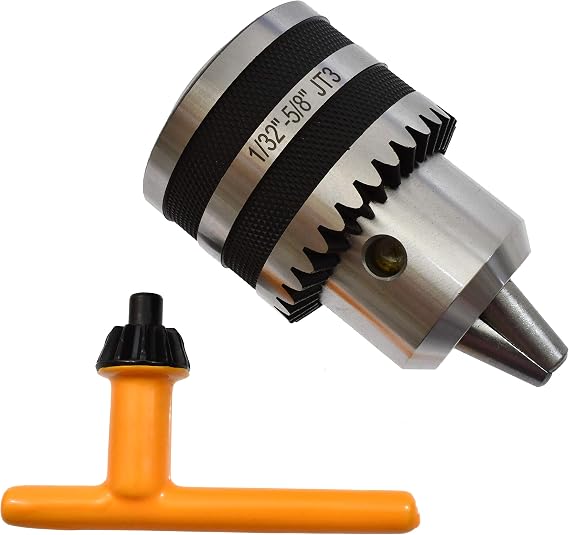 5/8" Replacement Drill Chuck For Drill Press Jt3 Jt 3 Jacobs Taper ...