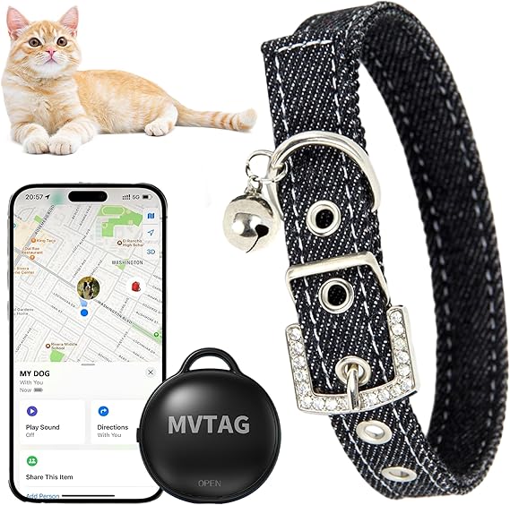 Cat Collar with Tracker GPS- Un)