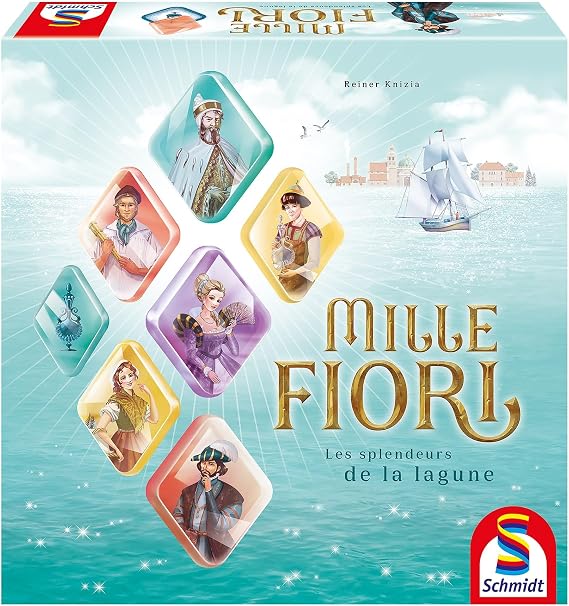 Schmidt Spiele 88398 Mille Fiori, Strategy Game