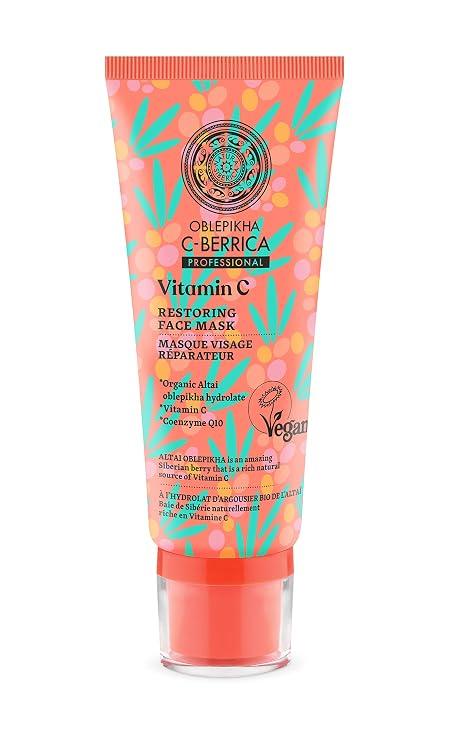 Natura Siberica C-Berrica Restoring Natural Face Mask 3.38 fl oz