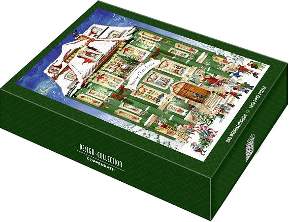 Puzzle The Christmas House 1000 Pieces: The Christmas House