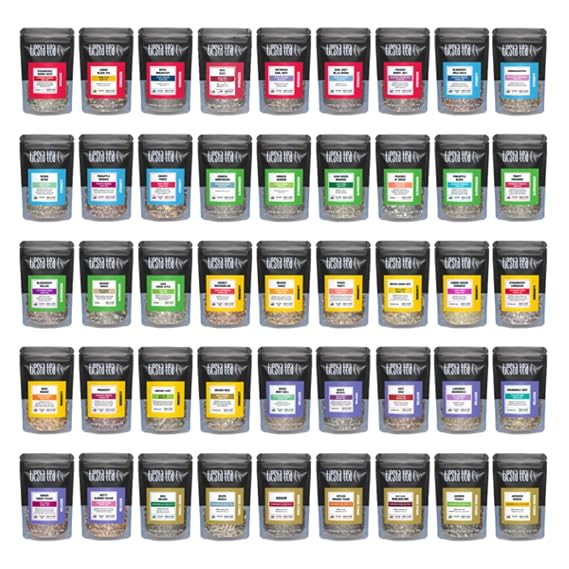 Tiesta Tea - Tiesta Tastings Sampler Dry Flight Set, Loose Leaf