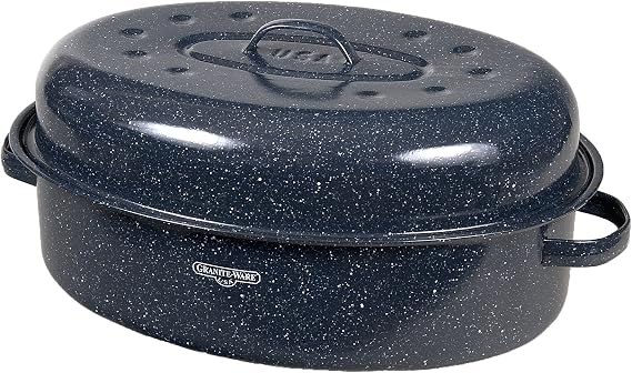 Granite Ware 19-Inch Covered Oval Roaster