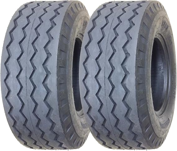 ZEEMAX Set of 2 New Heavy Duty 11L-16 Backhoe Implement Tires 12PR - 11069