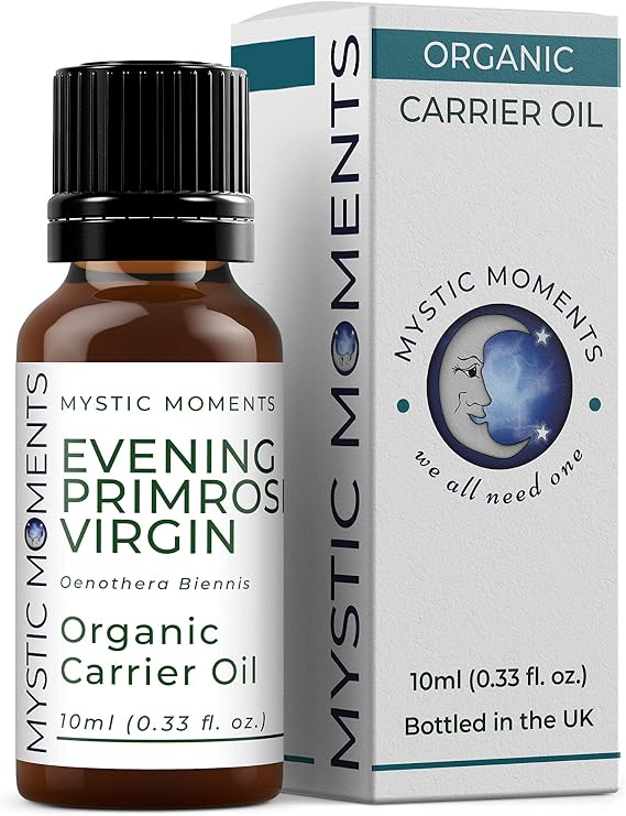 Mystic Moments | Evening Primrose Virgin Organic Carrier Oil - 10ml - 100% Pure