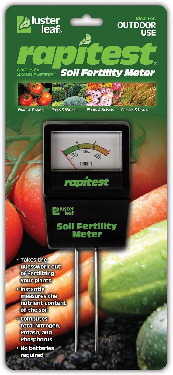 Luster Leaf 1865 Rapitest Soil Fertilizer