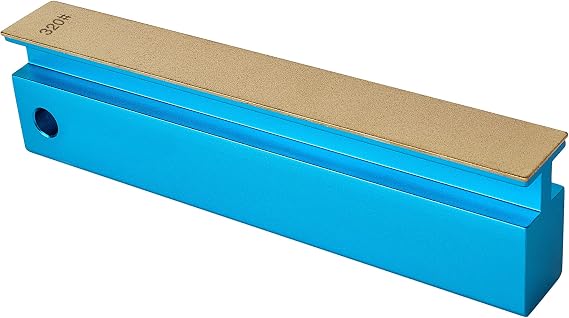 6 Inch Guitar Fret Leveling Sanding Beam with 320 Diamond Grits | Guitar Fret Understring Leveler, Fret Leveling Sander Block, Fret Level File Bar, Luthier Repair Setup Tool