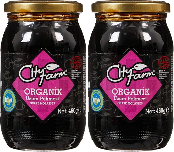 CityFarm Organik Üzüm Pekmezi - 460 Gr (2 paketi)