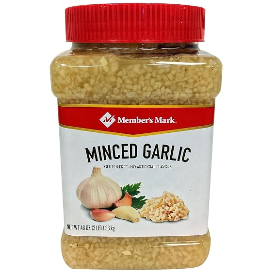 Members Mark Minced Garlic, 48 Ounce
