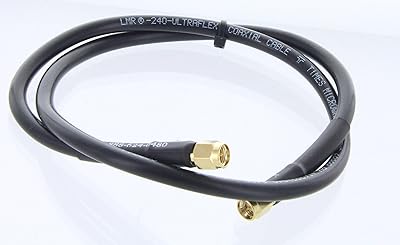 MPD Digital Genuine LMR240 Ultraflex Cable with SMA Male Connectors 3 Feet