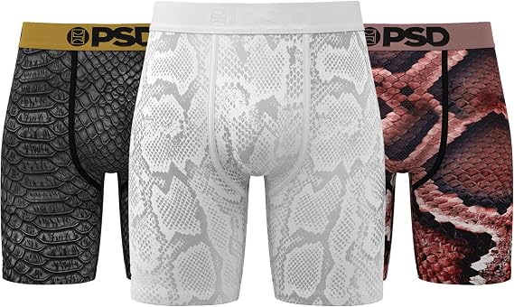PSD Underwear Mens Und Emblem Lux Boxer Briefs