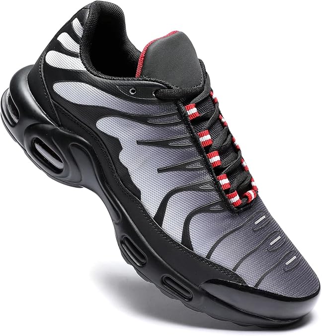 Men's Trainers Air Cushion Running Shoes Athletic Sport Tennis Sneakers Gym Jogging Fitness Walking Casual Shoes