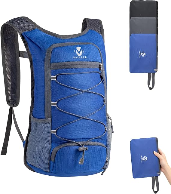 15L Small Hiking Backpack for Women Men Foldable Packable Daypack Ultralight Back Pack for Travel Camping Outdoor