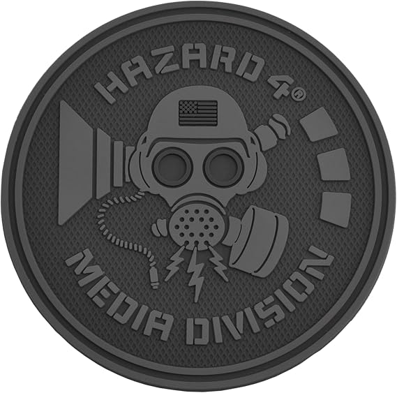 HAZARD 4 Media Division Patch - Black