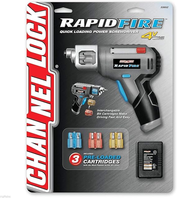 Channellock Rapid Fire Quick Load Power Screwdriver