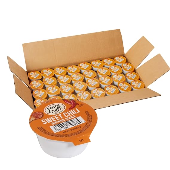 Sauce Craft by Ventura Foods Sweet Chili PC Dip Cups, 64/1.25 oz.