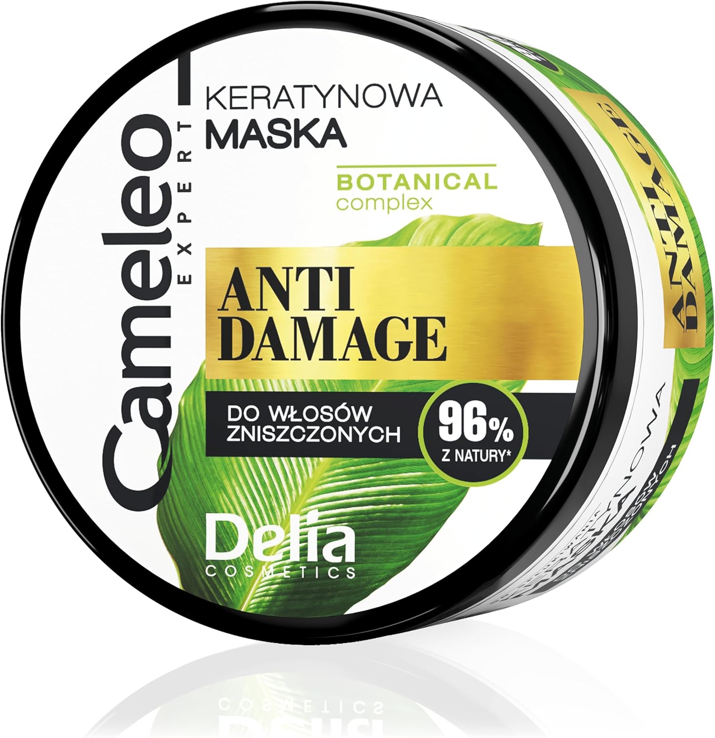 Cameleo - Keratin Mask for Extremely Damaged Hair - Regenerating, Nourishing, Moisturising Repair Treatment for Brittle and Dry Hair - Biomimetic Keratin & Argan Oil - Thermo Protection - 200ml