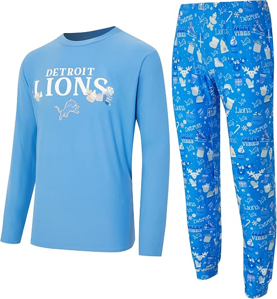 Concepts Sport Men's NFL Chestnut Long Sleeve Top & Pants Set