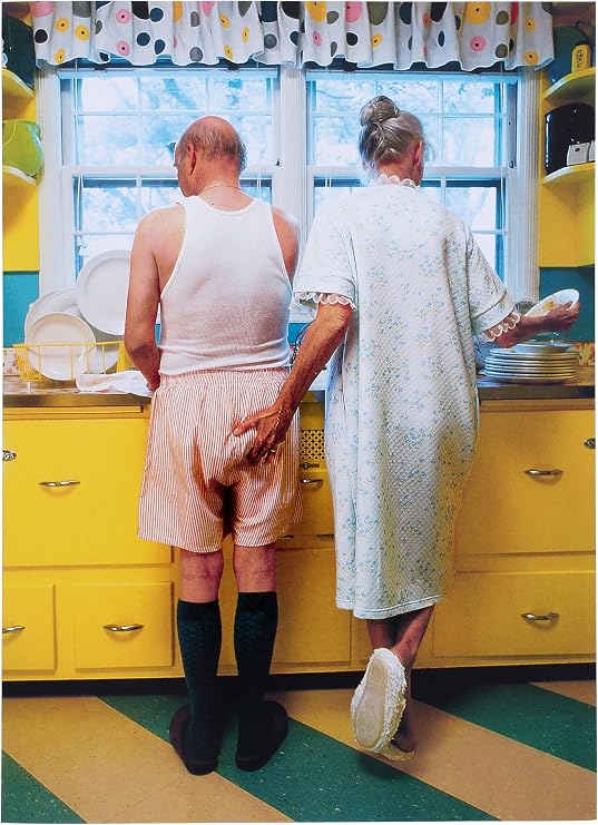 Woman Goosing Husband Funny Birthday Card