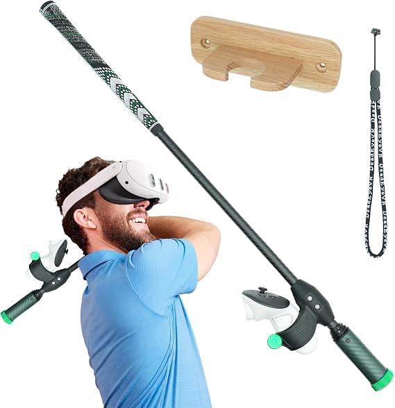DeadEyeVR - DriVR Elite - Golf Club for Quest - Realistic VR Golf Simulator Handle - Weighted VR Golf Club Grip for Enhanced Play