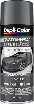Dupli-Color ECWRC8187 Custom Wrap Effects Removable Automotive Paint - Pewter Spray Paint - 11 oz. Aerosol Can
