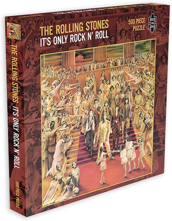 Rolling Stones It's Only Rock 'N Roll (500 Piece Jigsaw Puzzle) - Officially Licensed Rolling Stones Merchandise & Collectibles - Glare Free - Precision Fit