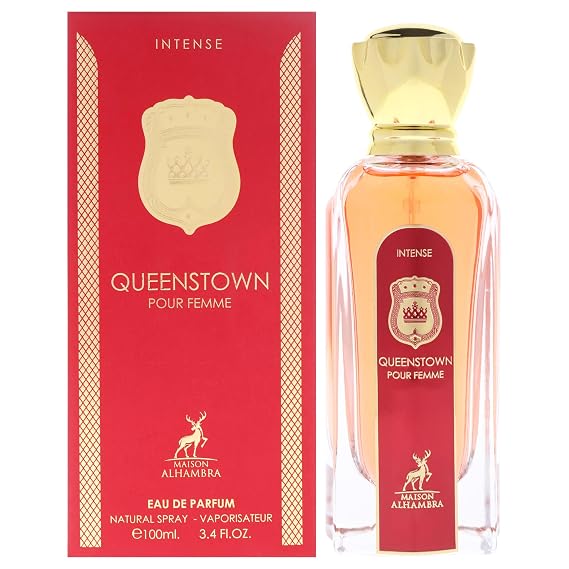 Queenstown Intense by Maison Alhambra for Women - 3.4 oz EDP Spray