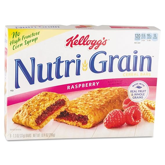 Kellogg's Nutri-Grain Nutri-Grain Cereal Bars - Raspberry - 1.3 oz - 16 ct