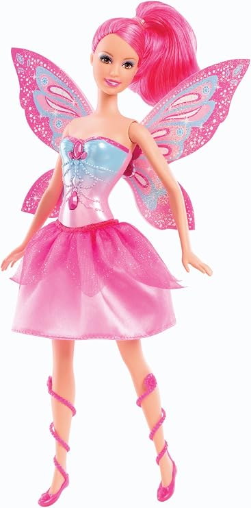 Barbie Mariposa and The Fairy Princess Fairy Friends Doll, Pink