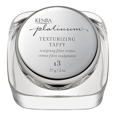 Kenra Platinum Texturizing Taffy 13 | Styling Fiber Creme | Medium Hold | Defines, Details, Smooths Styles | Superior Control for Sculpting Short & Long Hairstyles | All Hair Types