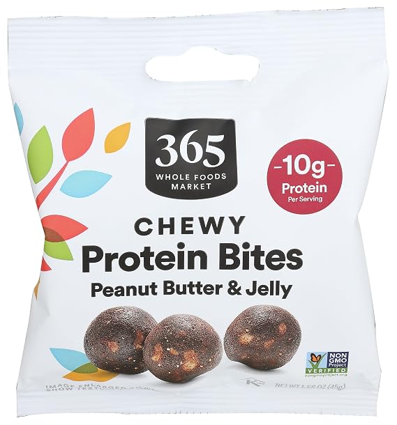 365 by Whole Foods Market, Protein Popper, Peanut Butter & Jelly, 1.58 Ounce