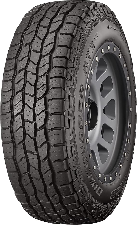 Cooper Discoverer AT3 XLT All-Season LT285/70R17 121/118S Tire | Light Truck All Terrain All Season Traction 121/118S Rated E (10 Ply) Radial Construction Black Sidewall Tire