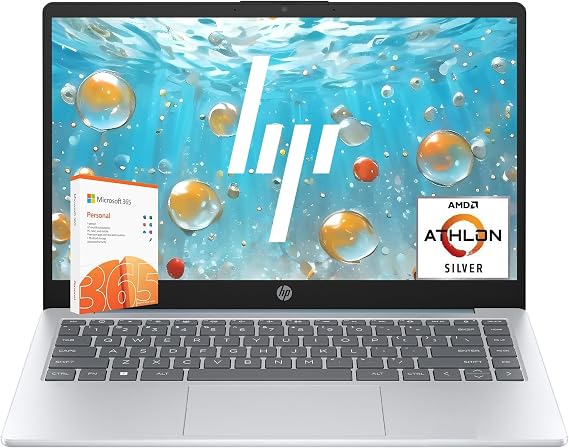 HP Laptop for Everyday Use, 2026 Edition, 4GB RAM 128GB SSD