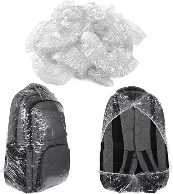 10PC Waterproof Backpack Rain Cover Disposable Lightweight 15L-40L