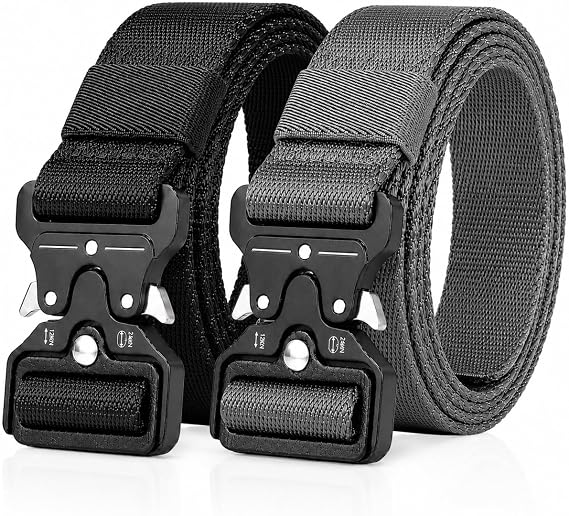 Mens Belt, 1.25 Inch Tactical Belts for Men Women