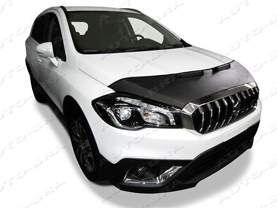 AB3-00114 Hood Bra Front End Nose Mask Compatible with Suzuki SX4 S-Cross Since 2017 Bonnet Bra STONEGUARD Protector Tuning
