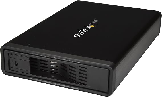 StarTech 3.5in SATA HDD Enclosure, USB 3.0/eSATA, Trayless (S351BMU33ET)