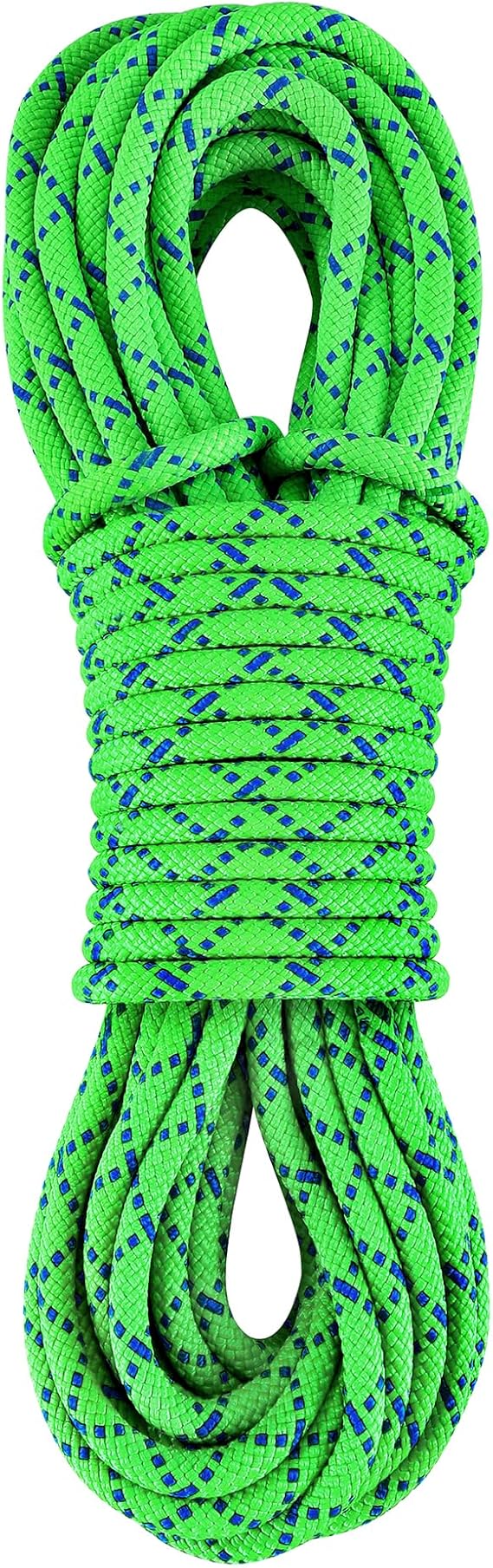 8mm Accessory Cord (5/16in) 6M(20ft) Prusik Cord Short Rope CE/UIAA Double Braid Pre Cut Nylon Accessories Cave Rappelling Rope Rescue Anchor Dock Lines for Boating Tree Pulling Hoist Rigging
