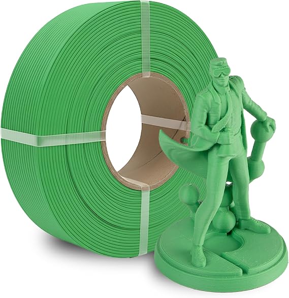 Polymaker Panchroma Matte PLA Filament 1.75 Refill 1kg, Forest Green | Spoolless High Speed 3D Printing Filament 2.2lb, Compatible with Bambu Labs & FDM 3D Printers, Clog-Free for Reusable Spool