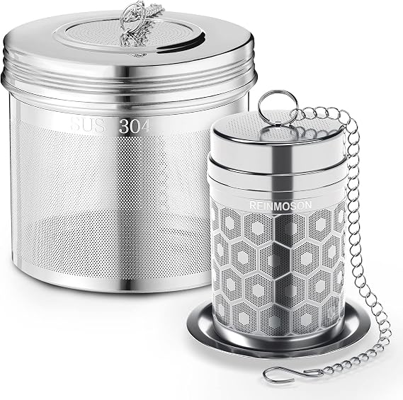 Only Available for The Next 72 Hours Bundle 1 Pack Tea Strainer and 2 Pack Extra Large Tea Infusers