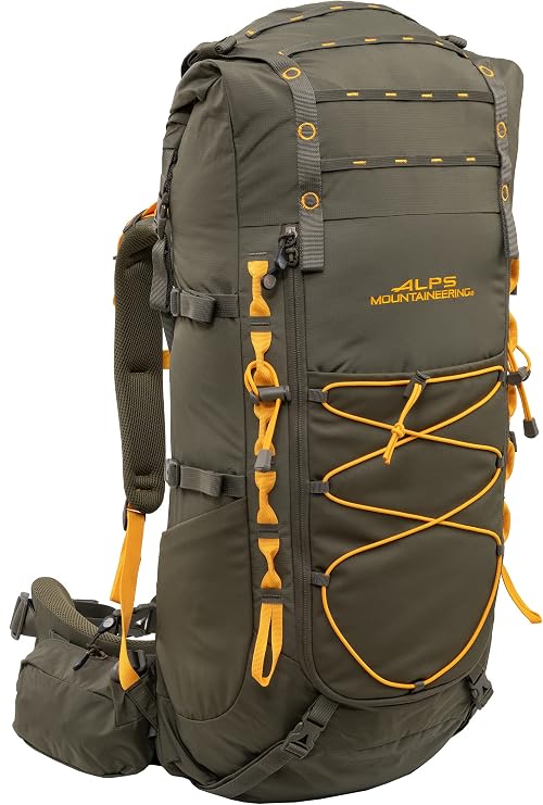 ALPS Mountaineering Nomad RT 50, Roll-Top Internal Frame Hiking Pack