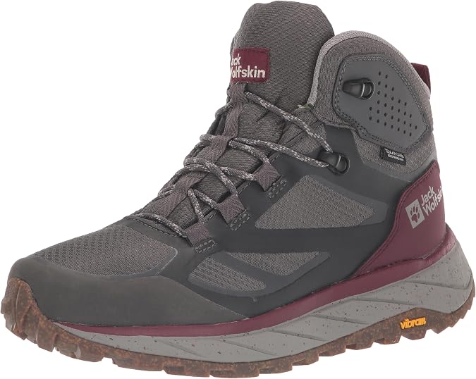 Jack Wolfskin Women's Terraventure Texapore Mid W Hiking Shoe, 9