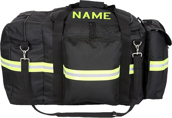 Firefighter Personalized Turnout 3XL Duffle Bag